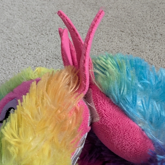 Build A Bear Rainbow Sloth Plush Soft Toy Stuffed Animal Multi-Color Tie-Dye - Picture 10 of 10